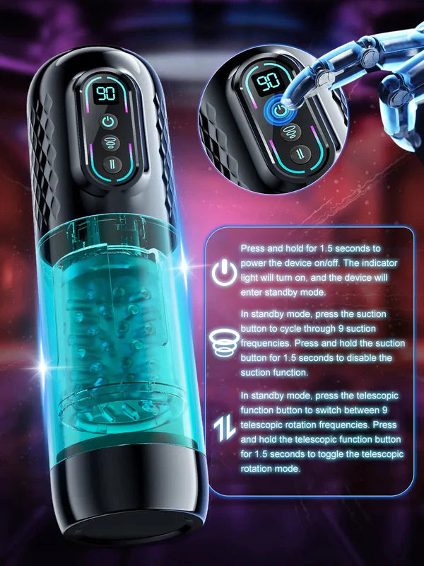 [Diszkrét adagolás] – Intelligens szívó- és emelőeszköz – Teljesen automatizált a zökkenőmentes élvezetért