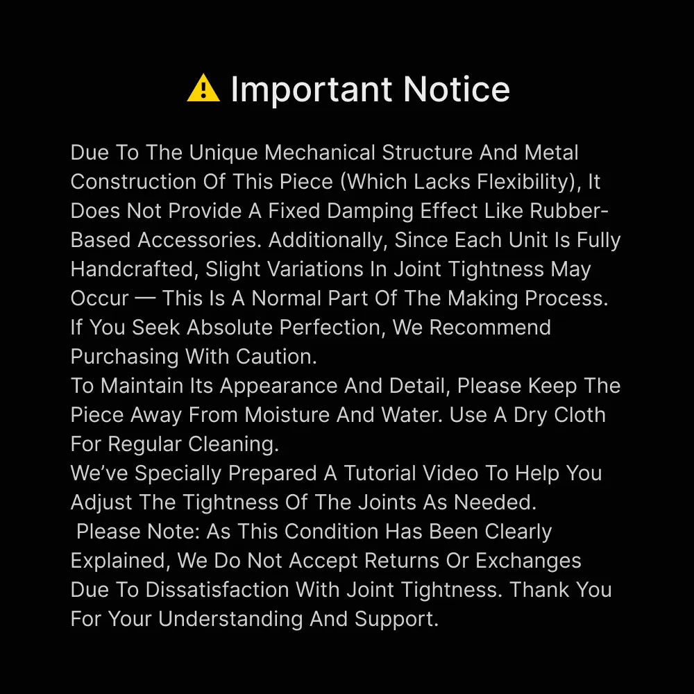 Mechanical Hand Pendant - Right