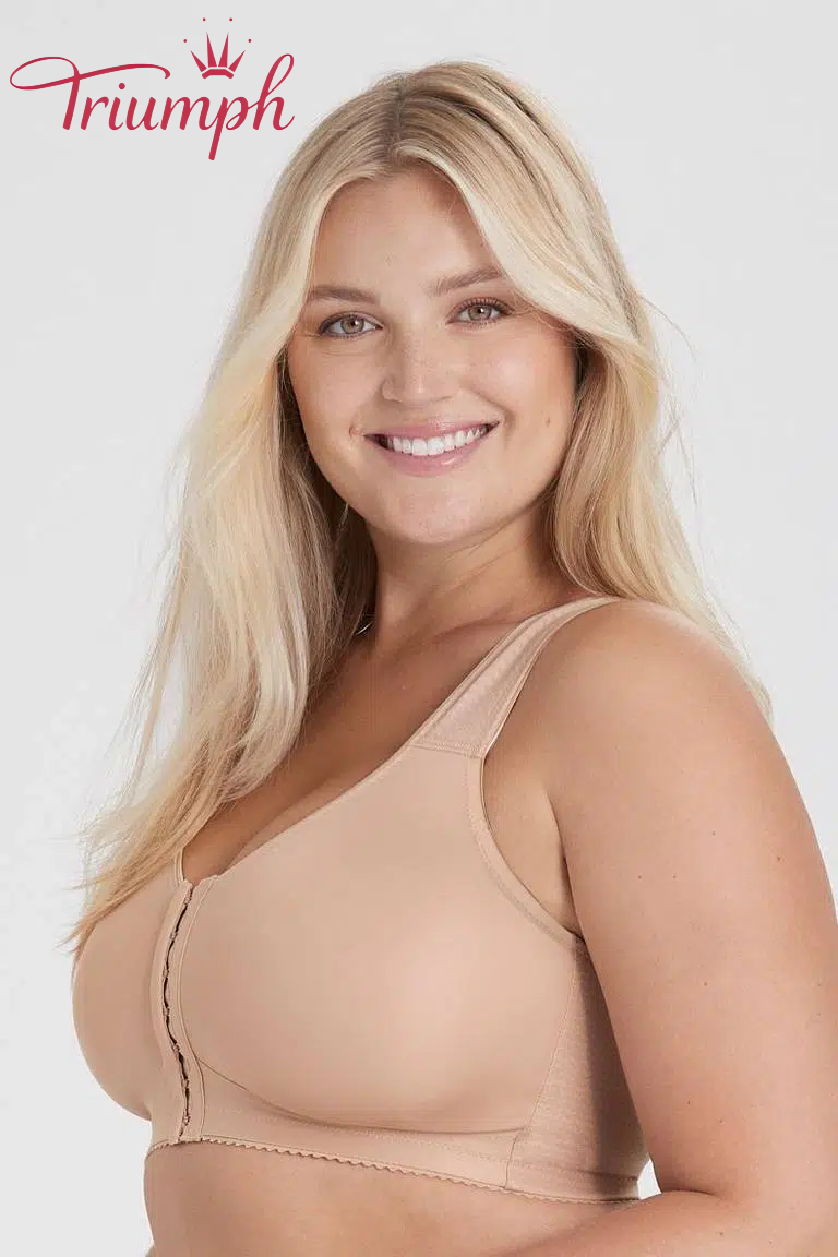 Triumph - Σετ 4 τεμαχίων 🔥 Σουτιέν Nova με κούμπωμα μπροστά