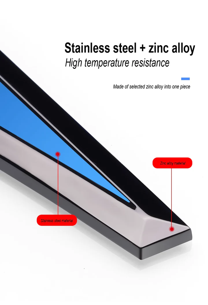 🔥Δημιουργικά Αυτοκόλλητα Αυτοκινήτου από Μεταλλικό Γαλβανισμένο Σχήμα✨2 τεμάχια✨