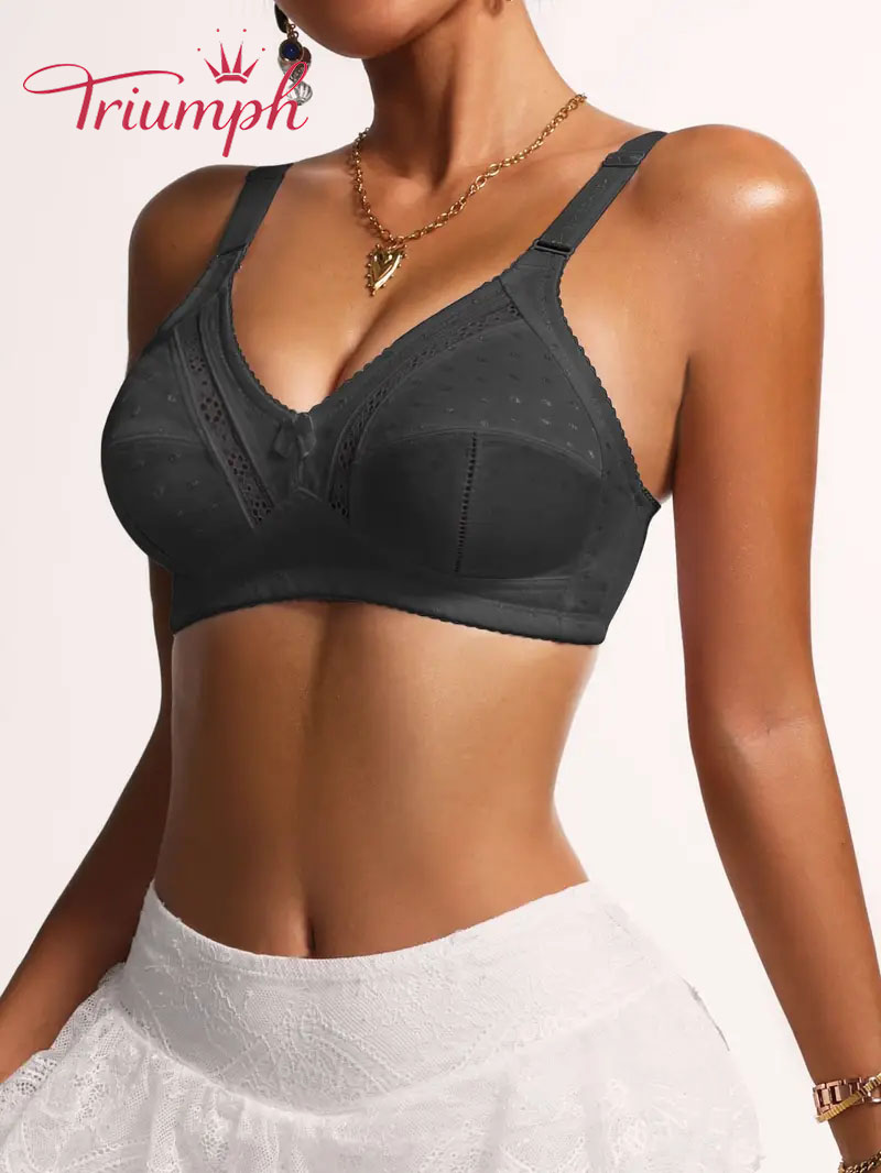 Triumph - (4 τεμάχια)🎀 Σέξι σουτιέν με δαντέλα