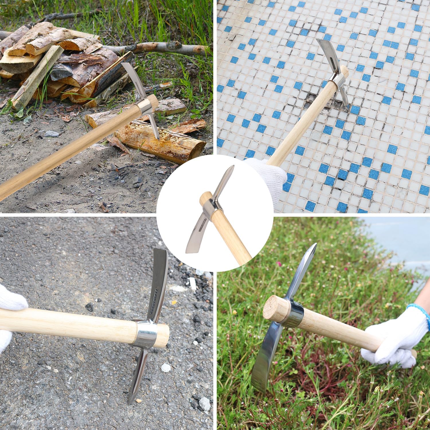 Stainless Steel Pickaxe Double Headed Pickaxe