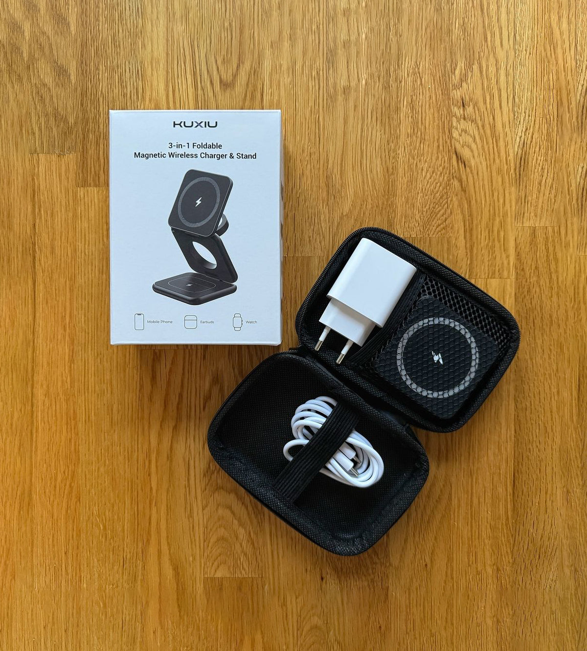 Βάση ασύρματης φόρτισης 3 σε 1