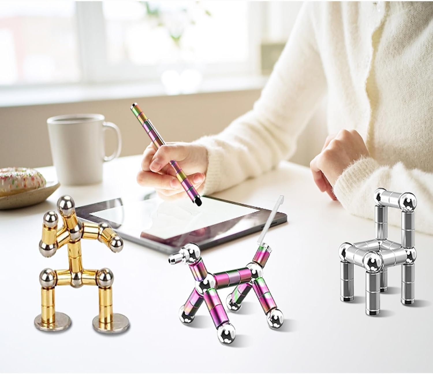 Μαγνητικό στυλό δακτύλου, μαγνητικό στυλό αποσυμπίεσης, στυλό παιχνιδιού δακτύλου