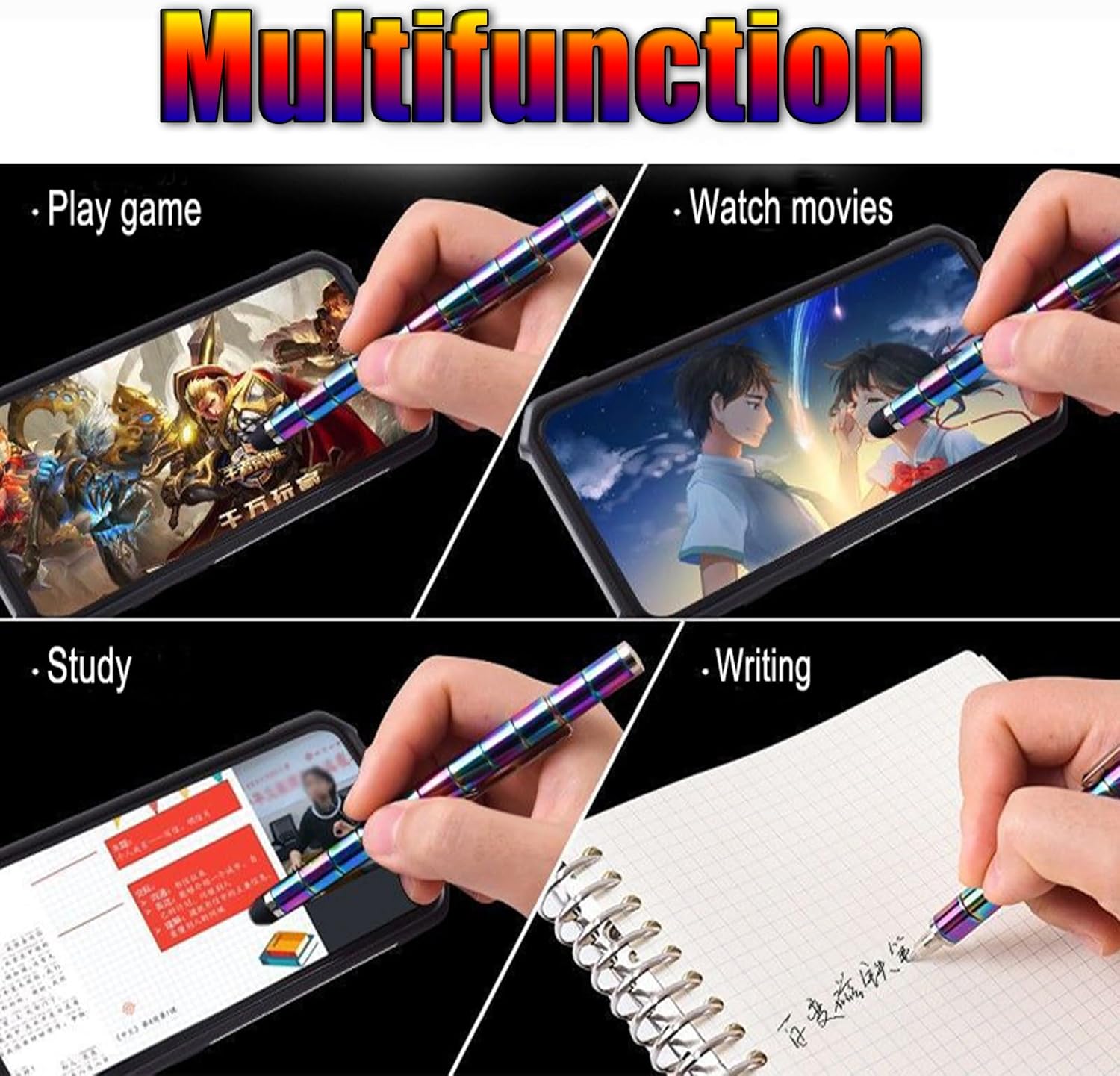 Μαγνητικό στυλό δακτύλου, μαγνητικό στυλό αποσυμπίεσης, στυλό παιχνιδιού δακτύλου