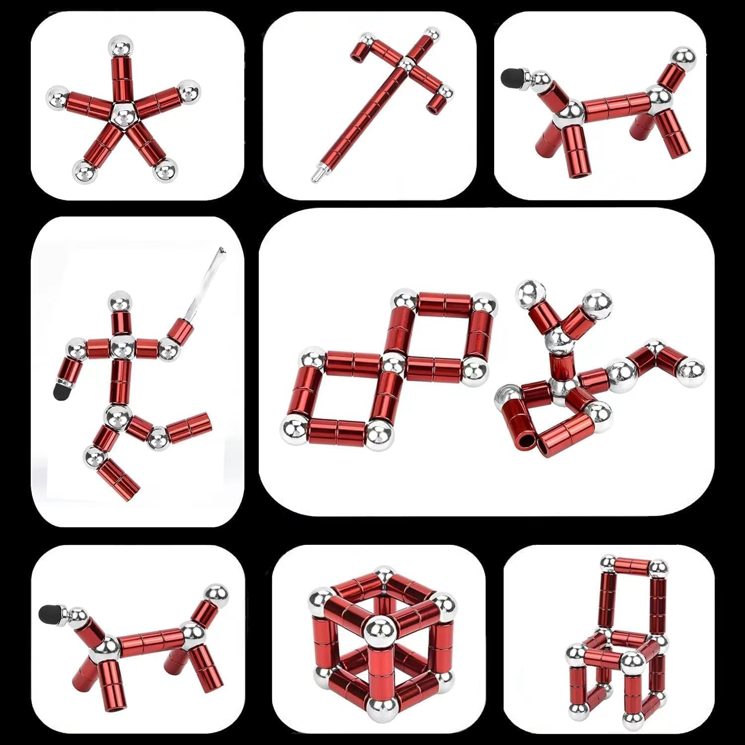 Μαγνητικό στυλό δακτύλου, μαγνητικό στυλό αποσυμπίεσης, στυλό παιχνιδιού δακτύλου