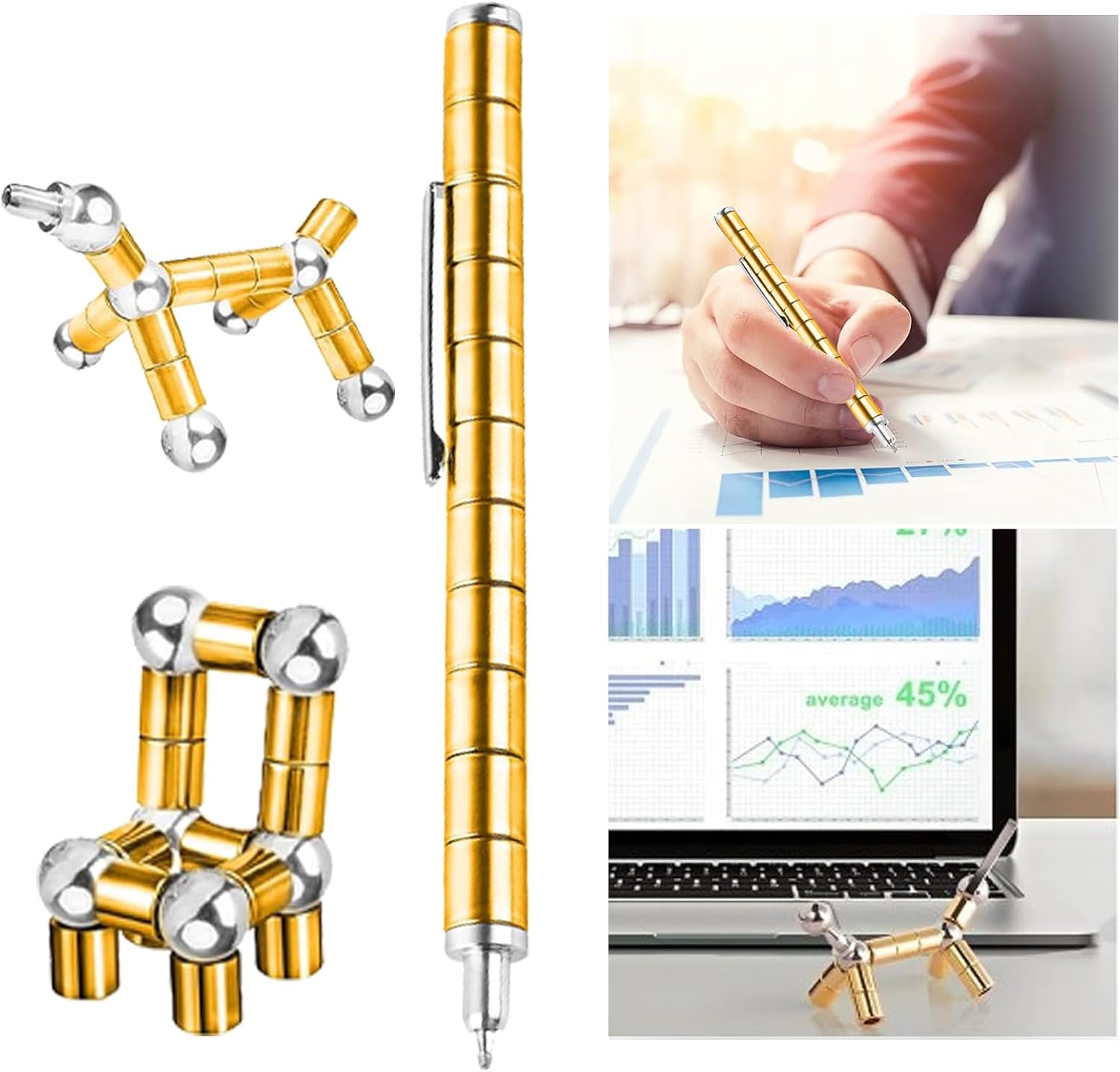 Μαγνητικό στυλό δακτύλου, μαγνητικό στυλό αποσυμπίεσης, στυλό παιχνιδιού δακτύλου