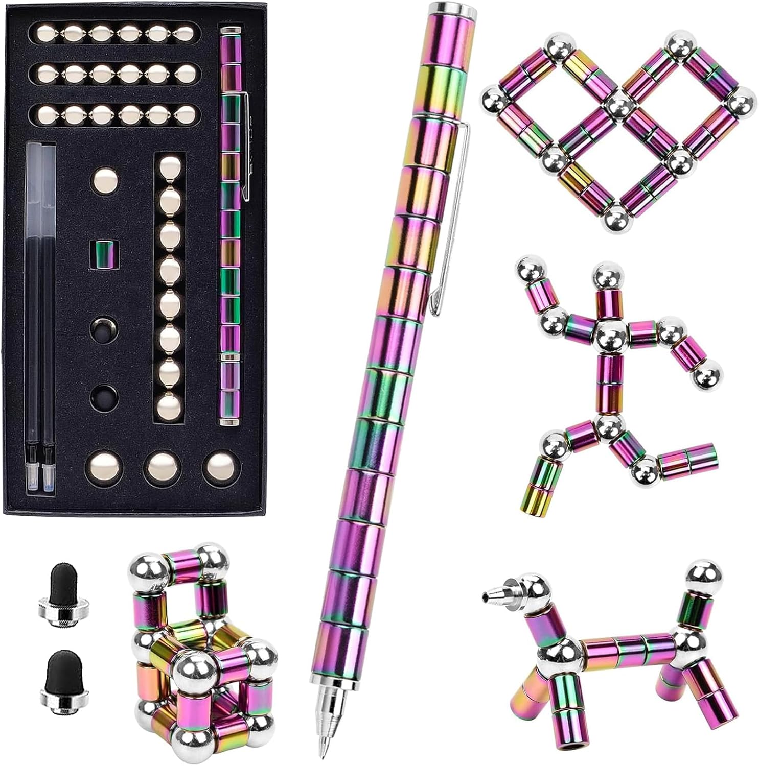 Μαγνητικό στυλό δακτύλου, μαγνητικό στυλό αποσυμπίεσης, στυλό παιχνιδιού δακτύλου