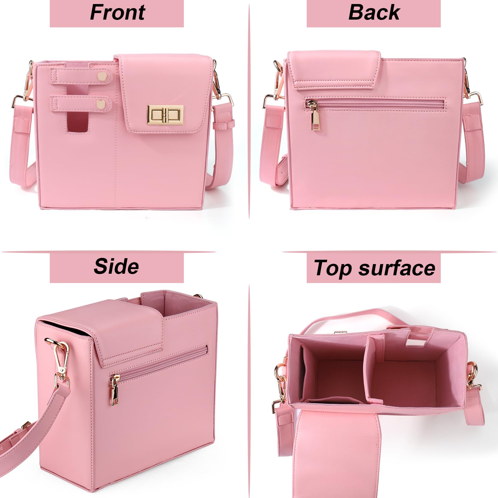 Alice – Μοντέρνα τσάντα ώμου με θήκη για αθλητικά μπουκάλια νερού