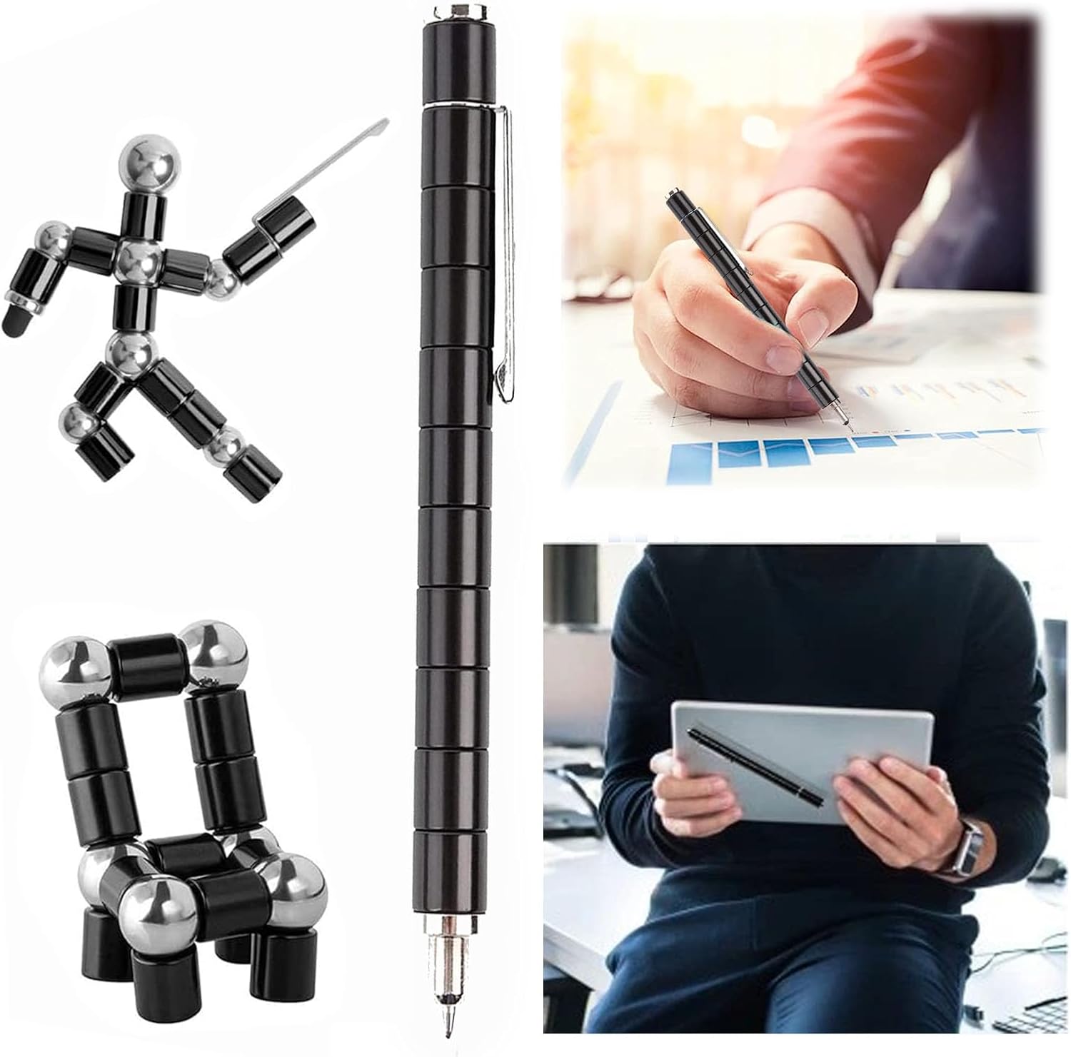 Μαγνητικό στυλό δακτύλου, μαγνητικό στυλό αποσυμπίεσης, στυλό παιχνιδιού δακτύλου