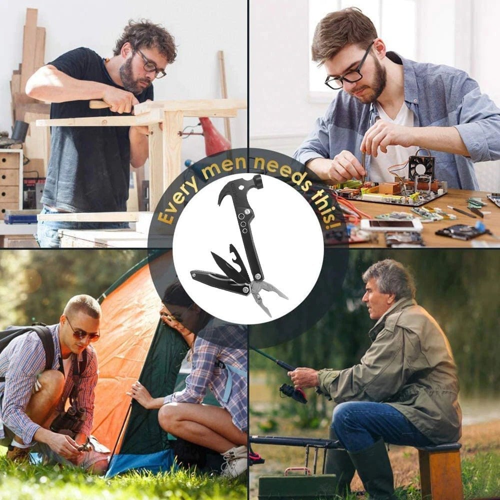 💥14 σε 1 πολυλειτουργικό σφυρί από ανοξείδωτο ατσάλι