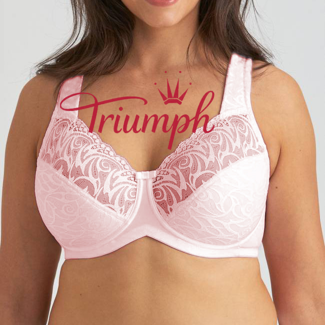 Triumph - (3 szt.) miękki wygodny biustonosz push-up
