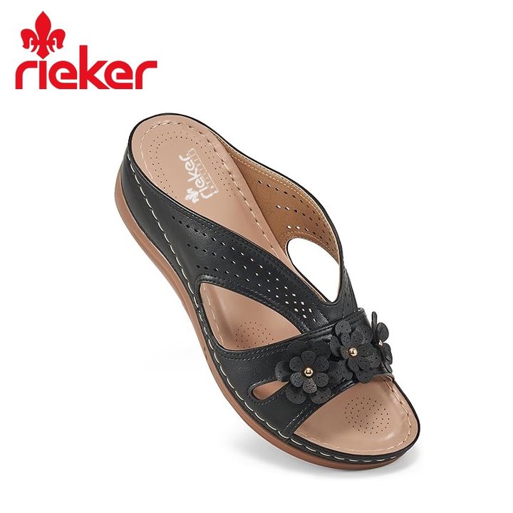 Νέα γυναικεία σανδάλια Rieker® με φαρδιά γραμμή