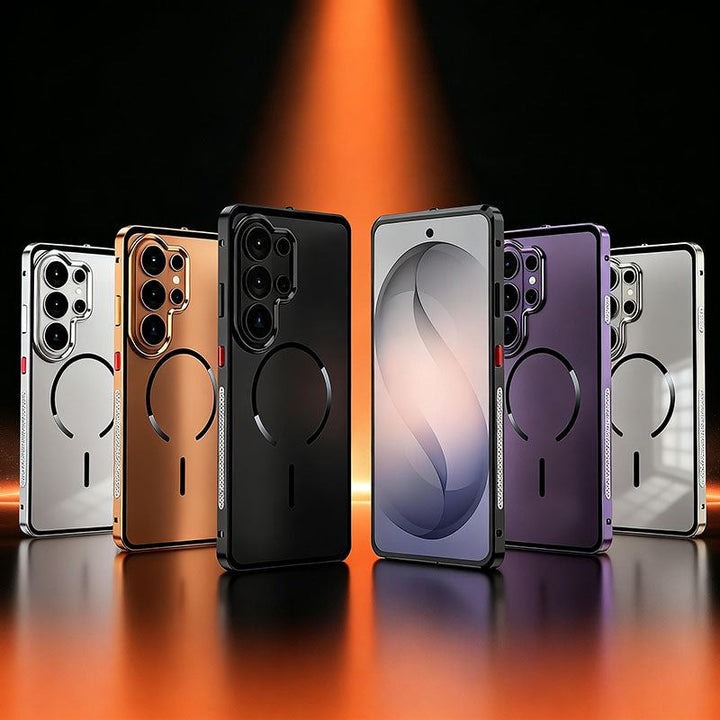 Μαγνητική θήκη προφυλακτήρα με κούμπωμα και απαγωγή θερμότητας για το Galaxy S26 Ultra