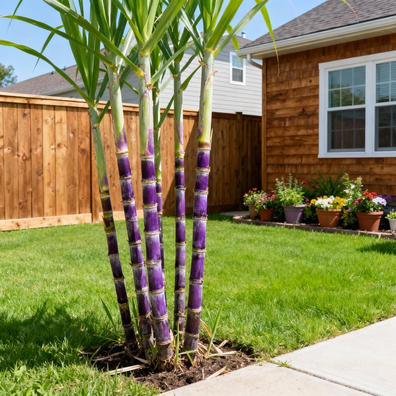 Fresh Sweet with Mellow Aftertaste ! High-Yield Sugarcane Seeds - Easy to Survive & Grow, Perfect for Home Fruit Planting Fresh Sweet with Mellow Aftertaste ! High-Yield Sugarcane Seeds - Easy to Survive & Grow, Perfect for Home Fruit Planting