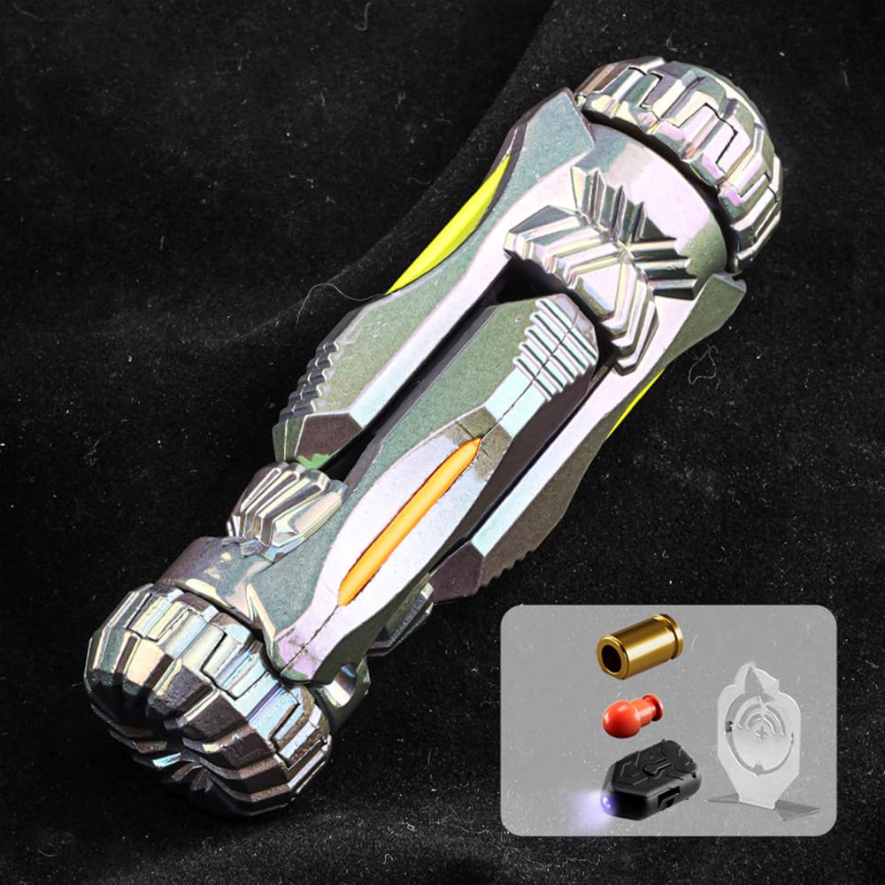 Vortex Blaster – Μίνι εκτοξευτής τσέπης από κράμα αλουμινίου με εξαγωγή κελύφους και περιστροφή πολλαπλών λειτουργιών