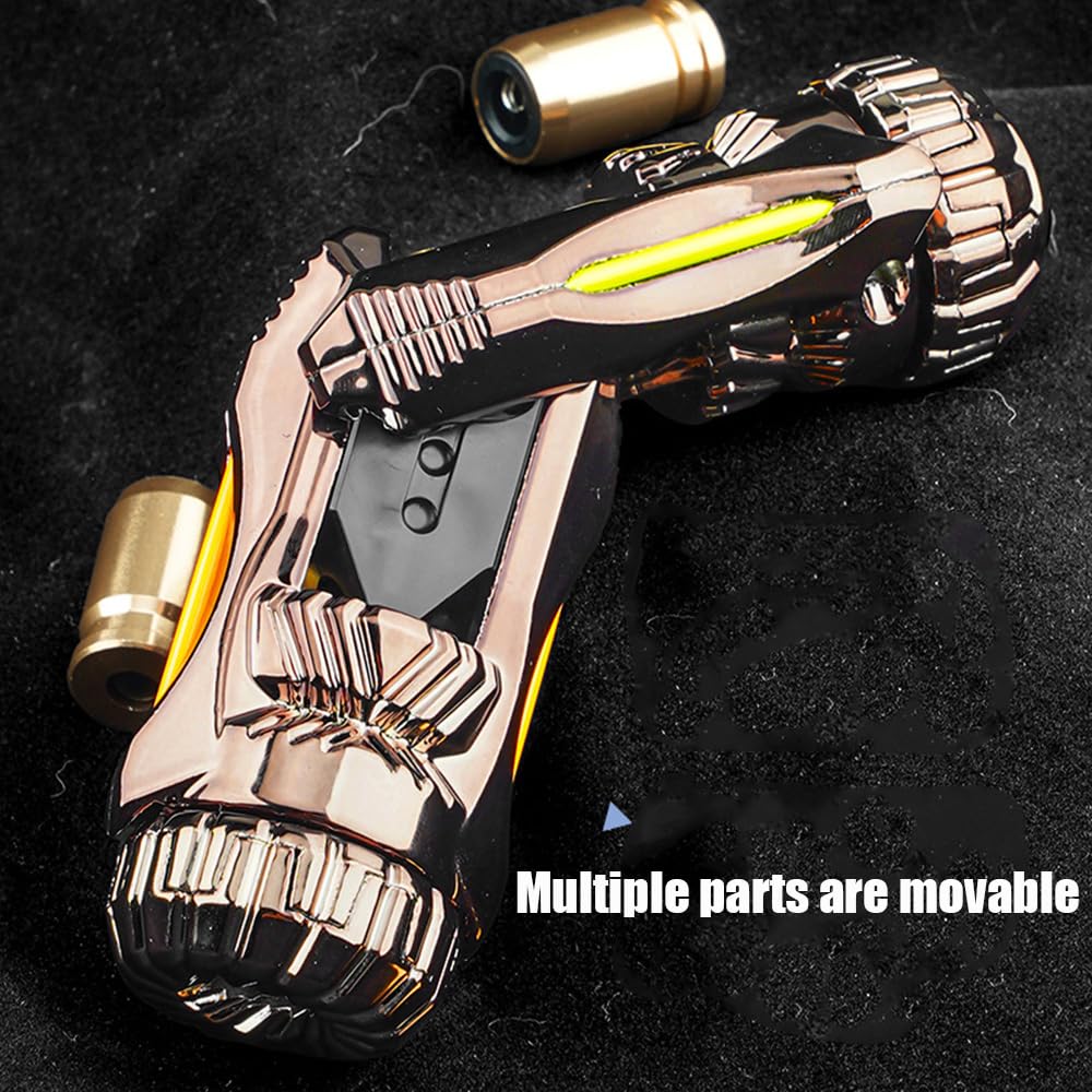 Vortex Blaster – Μίνι εκτοξευτής τσέπης από κράμα αλουμινίου με εξαγωγή κελύφους και περιστροφή πολλαπλών λειτουργιών