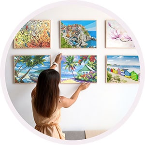 How to painting by numbers step 3