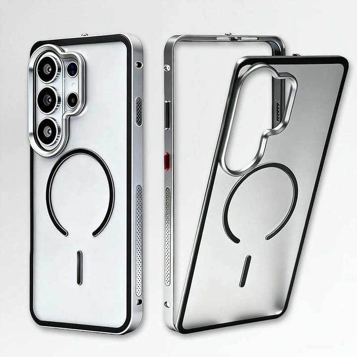 Μαγνητική θήκη προφυλακτήρα με κούμπωμα και απαγωγή θερμότητας για το Galaxy S26 Ultra