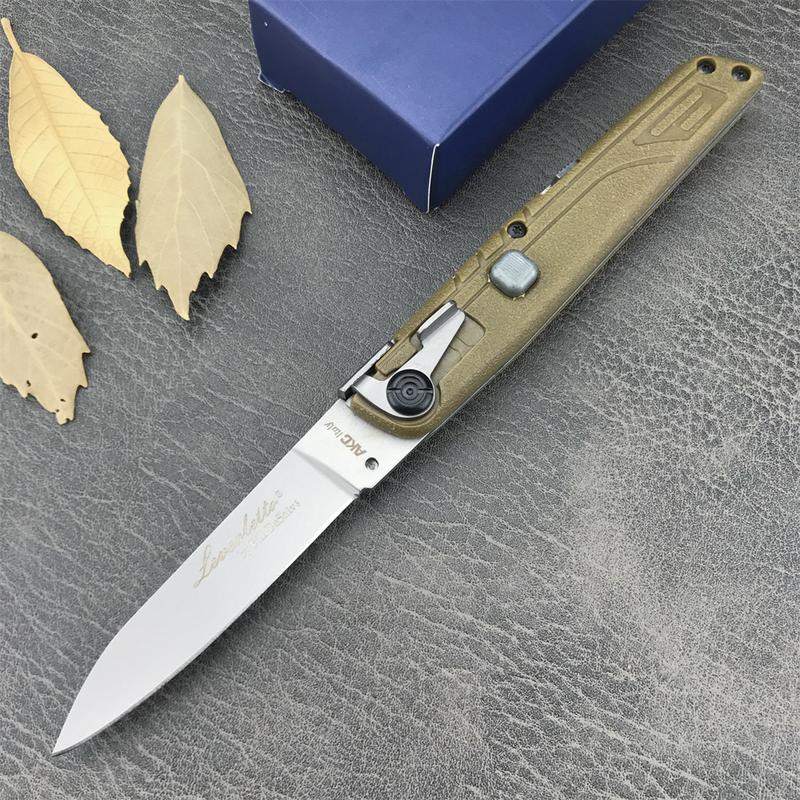 Colt II Button Folding Knife 440C Blade