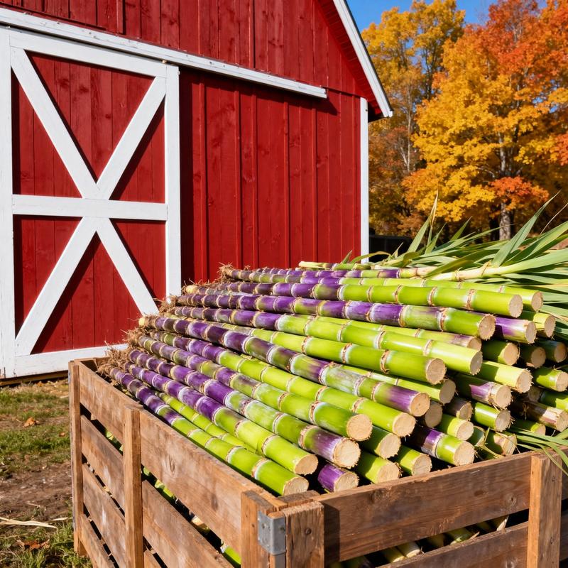 Fresh Sweet with Mellow Aftertaste ! High-Yield Sugarcane Seeds - Easy to Survive & Grow, Perfect for Home Fruit Planting Fresh Sweet with Mellow Aftertaste ! High-Yield Sugarcane Seeds - Easy to Survive & Grow, Perfect for Home Fruit Planting