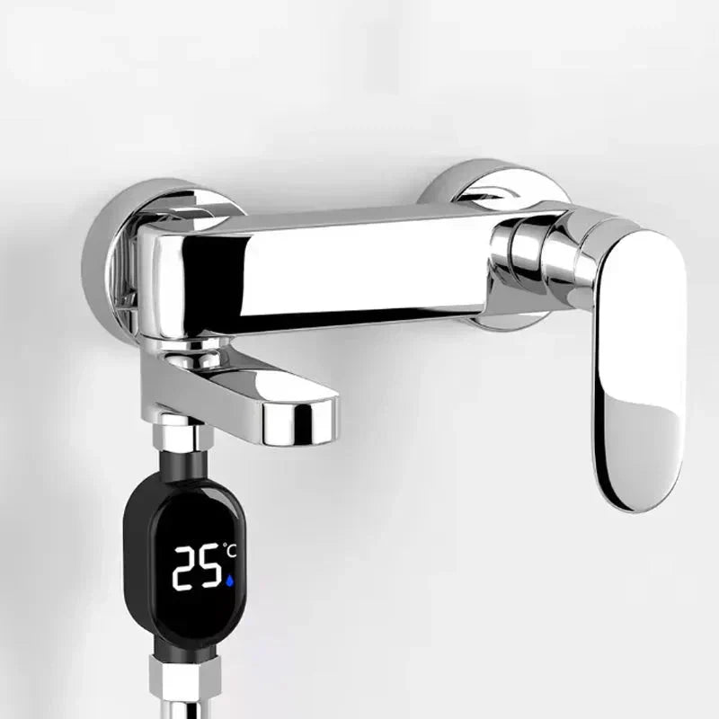 ThermaClear — Digital Shower Thermometer with Bright LED Display