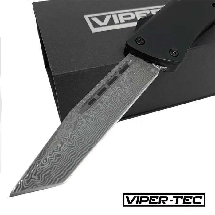 Μαχαίρι Black Ghost OTF - Damascus Steel