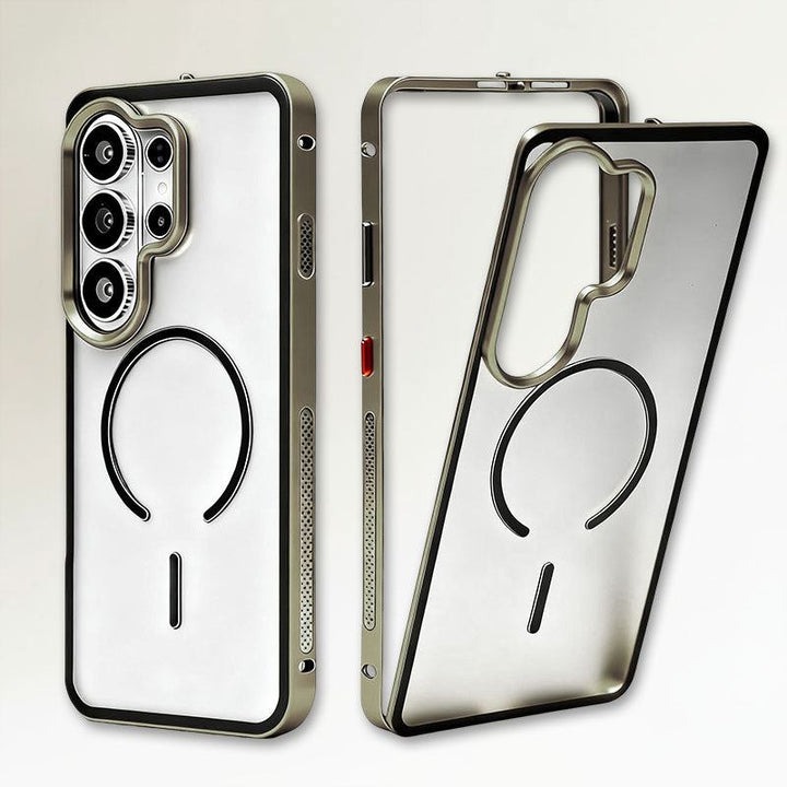 Μαγνητική θήκη προφυλακτήρα με κούμπωμα και απαγωγή θερμότητας για το Galaxy S26 Ultra