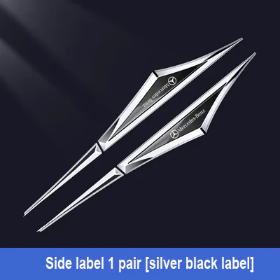 🔥Δημιουργικά Αυτοκόλλητα Αυτοκινήτου από Μεταλλικό Γαλβανισμένο Σχήμα✨2 τεμάχια✨