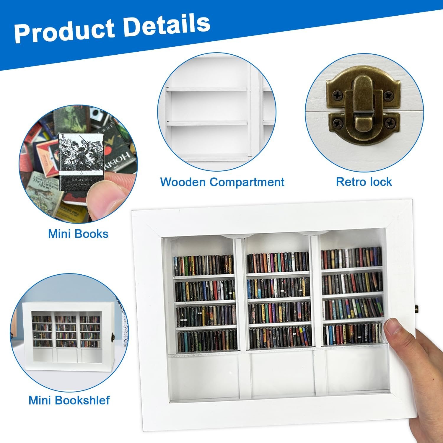 aldorian™-📚Shake Away Your Anxiety Bookshelf Decoration | 🎁Buy 2 Free Shipping🔥