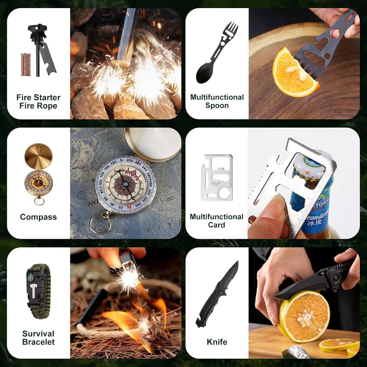 Κιτ επιβίωσης με ημερολόγιο Advent - Κιτ επιβίωσης έκτακτης ανάγκης με ημερολόγιο αντίστροφης μέτρησης