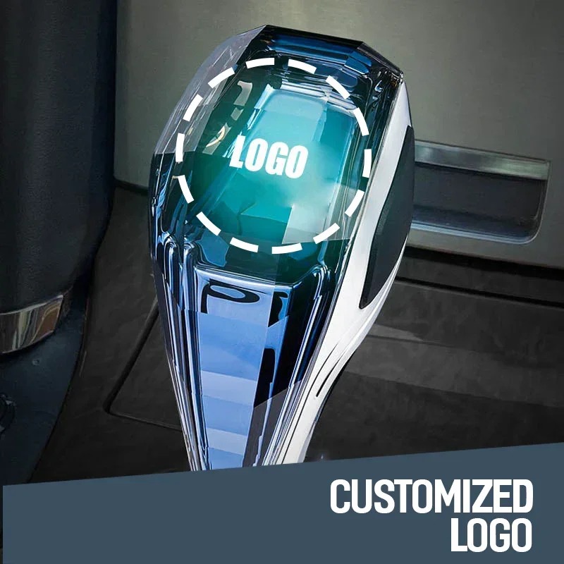 Το κουμπί αλλαγής ταχυτήτων με κρυστάλλινο φωτισμό LED ταιριάζει στα περισσότερα αυτοκίνητα