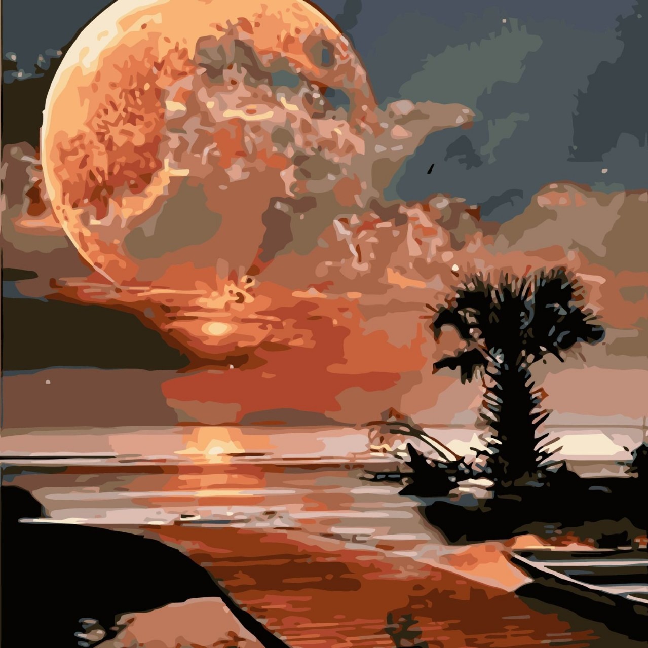 DIY ζωγραφική με αριθμούς  Πάρτι Καρναβαλιού Τέχνης