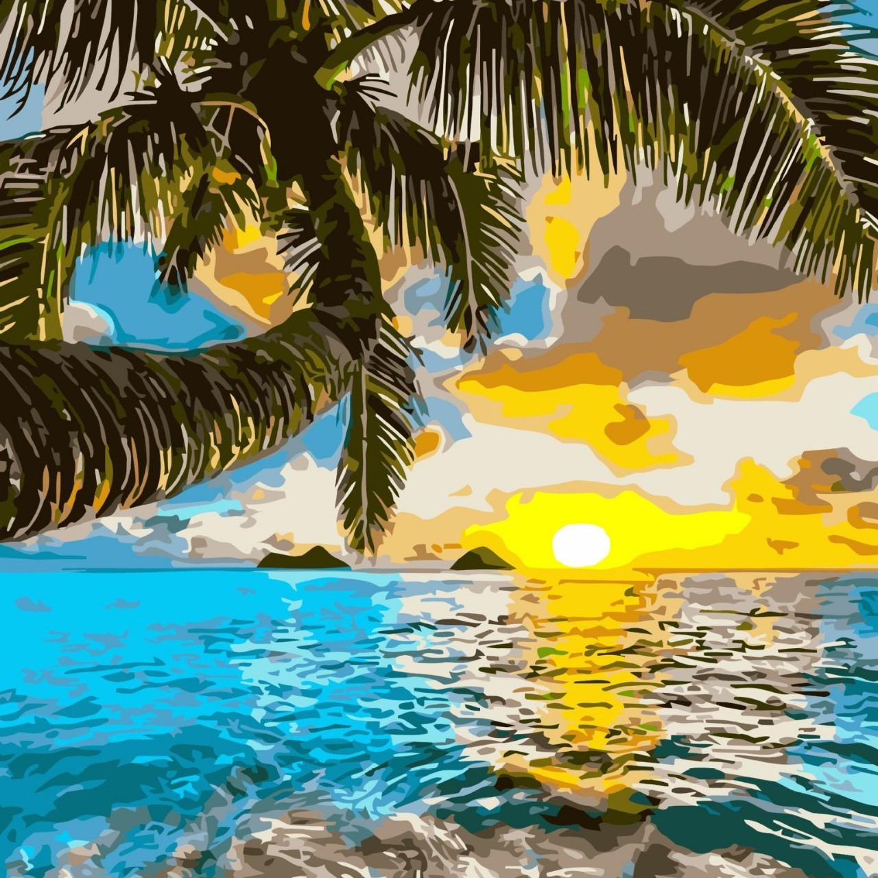 DIY ζωγραφική με αριθμούς  Πάρτι Καρναβαλιού Τέχνης