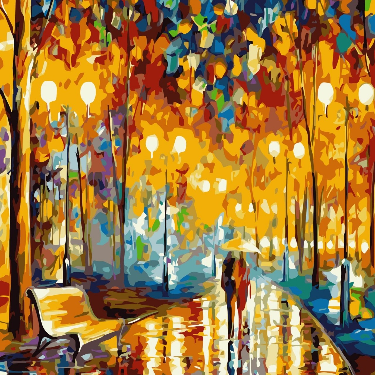 DIY ζωγραφική με αριθμούς  Πάρτι Καρναβαλιού Τέχνης