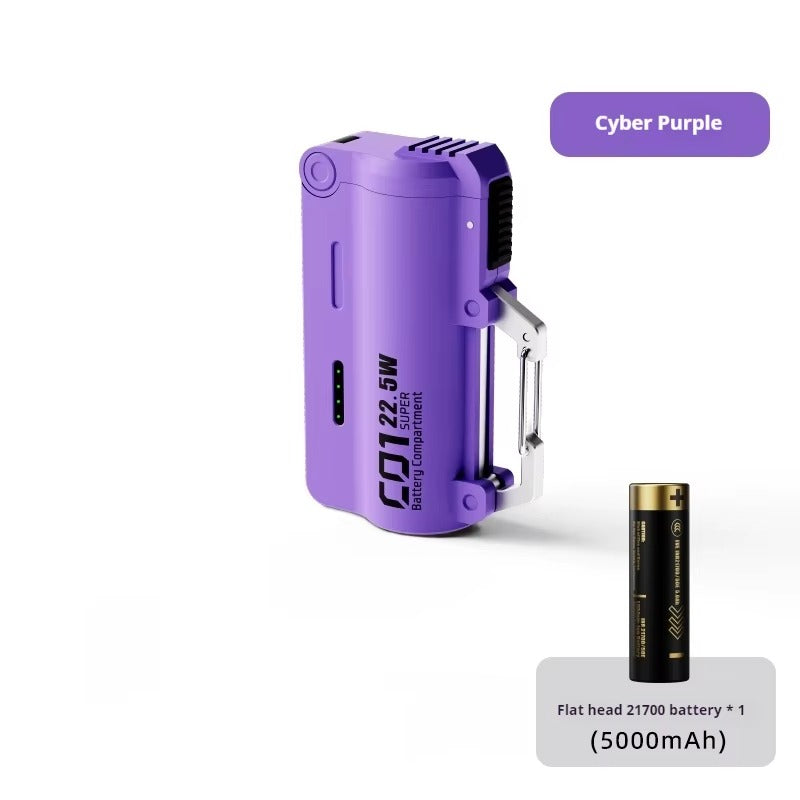 Φορητή τράπεζα ισχύος με πόρπη ορειβασίας για εξωτερικούς χώρους