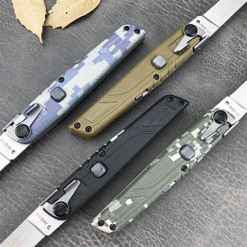 Colt II Button Folding Knife 440C Blade