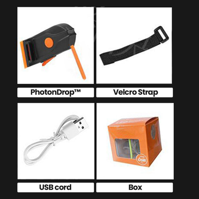 (1+1 δωρεάν) Πίσω φως ποδηλάτου LED – μείνετε ασφαλείς και ορατοί στο δρόμο!