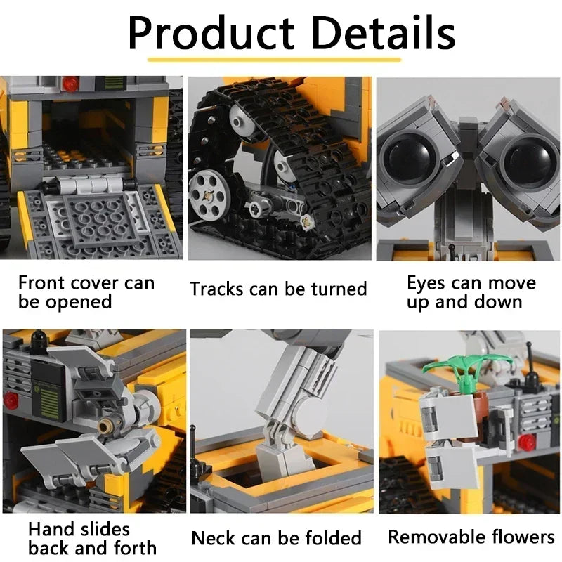 Ηλεκτρικό, υψηλής τεχνολογίας, τηλεκατευθυνόμενο ρομπότ με εφαρμογή, 687 τεμαχίων, παιχνίδι με μηχανοκίνητα δομικά στοιχεία για παιδιά