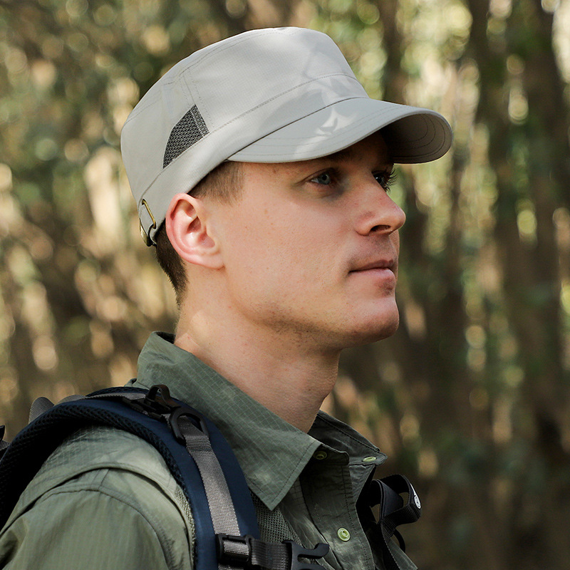 Men's Baseball Cap Sun Hat Visor Mesh Outdoor Sunscreen UPF50+ UV Protection 