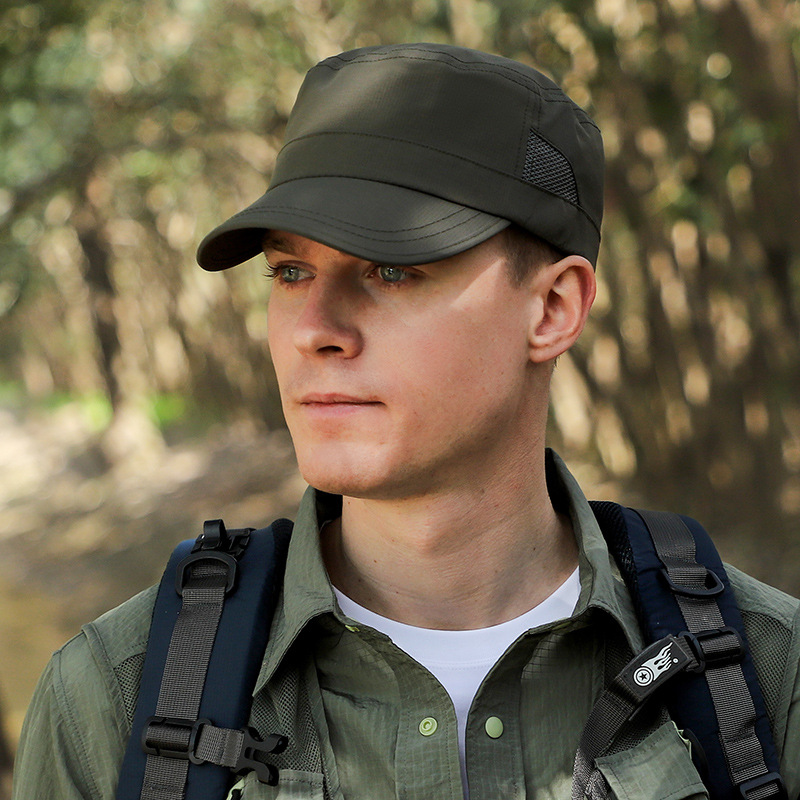 Men's Baseball Cap Sun Hat Visor Mesh Outdoor Sunscreen UPF50+ UV Protection 