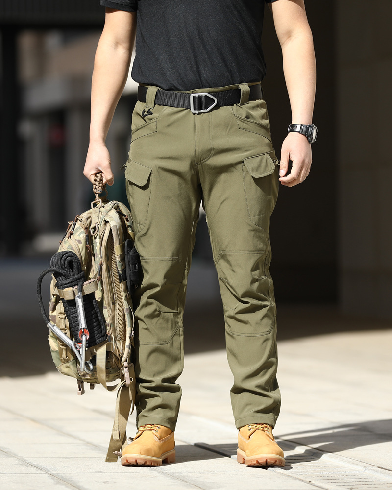 Stretch Tactical Work Water Resistant Ripstop Pants 