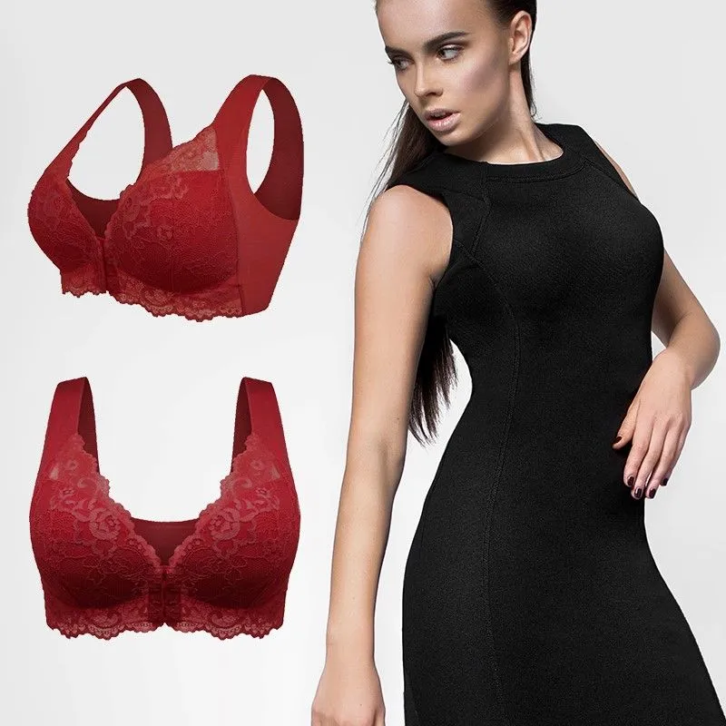 Front Closure 5D Shaping Push Up Bra Seamless, Beauty Back, Comfy