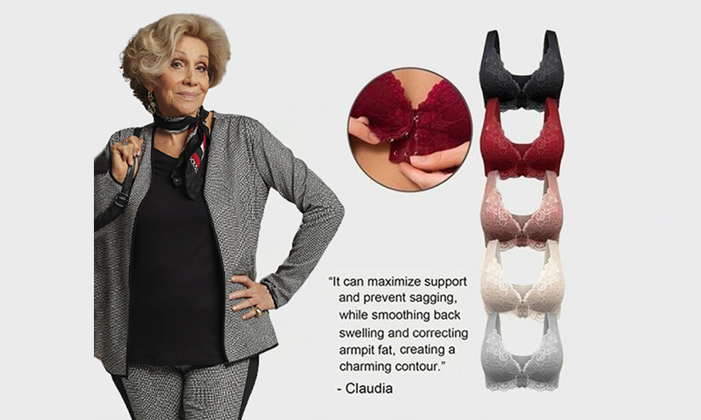 Front Closure 5D Shaping Push Up Bra Seamless, Beauty Back, Comfy