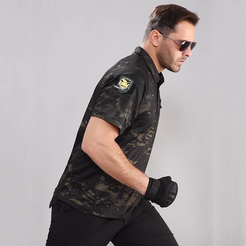 Camo Ice Rock Series Quick-drying Men's T-shirt