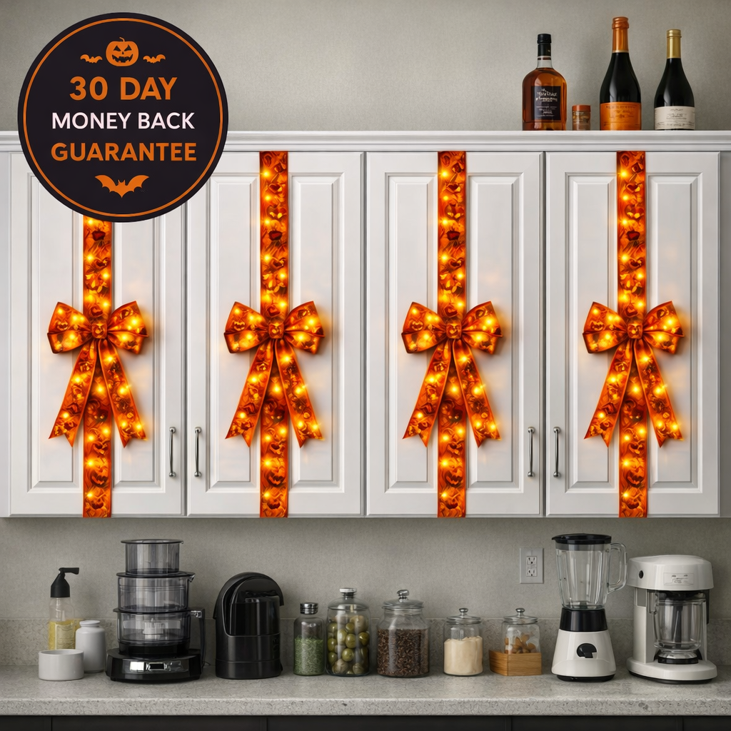 👻Early Halloween Sale🎃Halloween Hallow Cabinet Bows