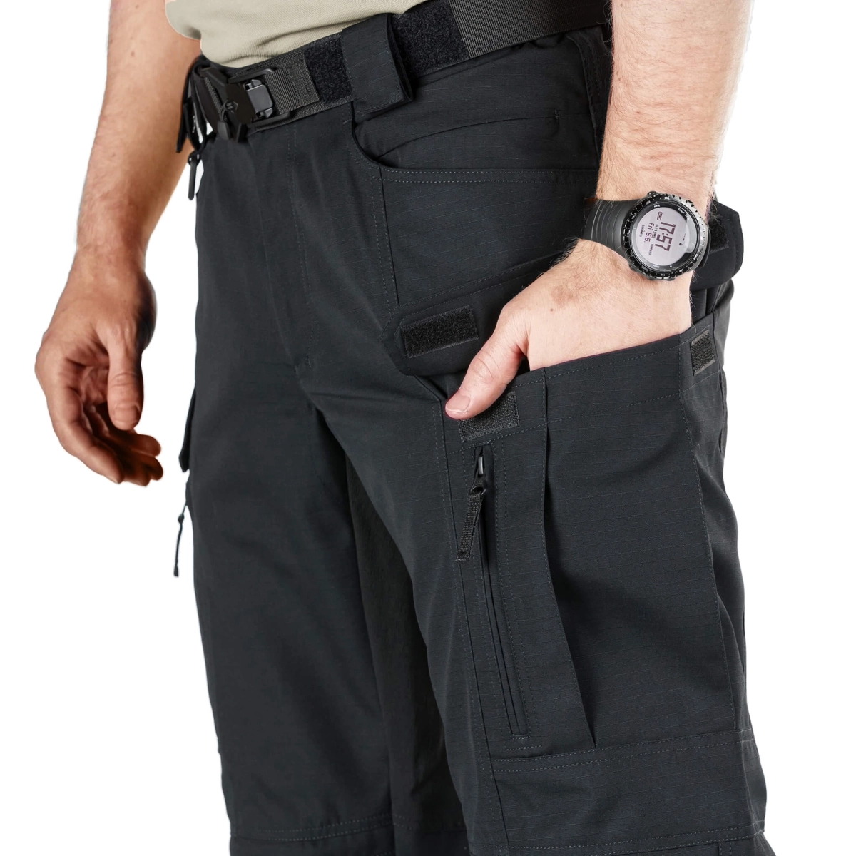 ✨Today Only Sale 50% OFF-Multifunctional Waterproof Ripstop Pants With 8 Pockets, Elastic Waistband-Unisex Stretch Fit