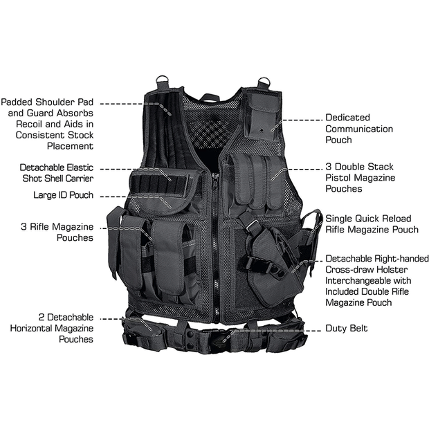 Law Enforcement Outdoor Vest