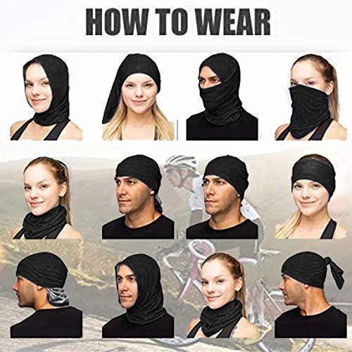 Elasticity UPF 50 Men and Women Half Face Cover