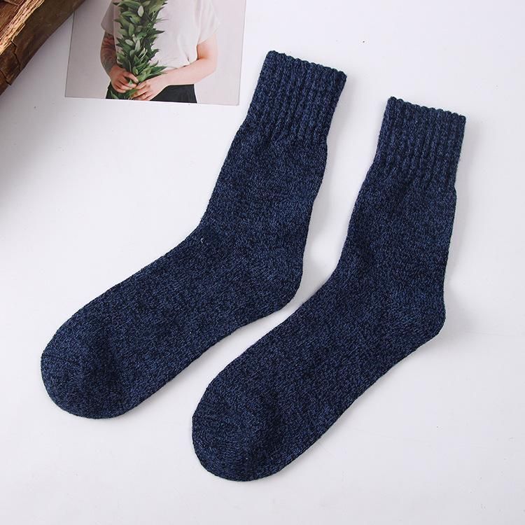 Simple Warm Winter Breathable Men's Sock